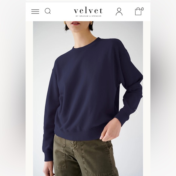 Ynez sweatshirt - Velvet by Jenny Graham - Picture 1 of 9